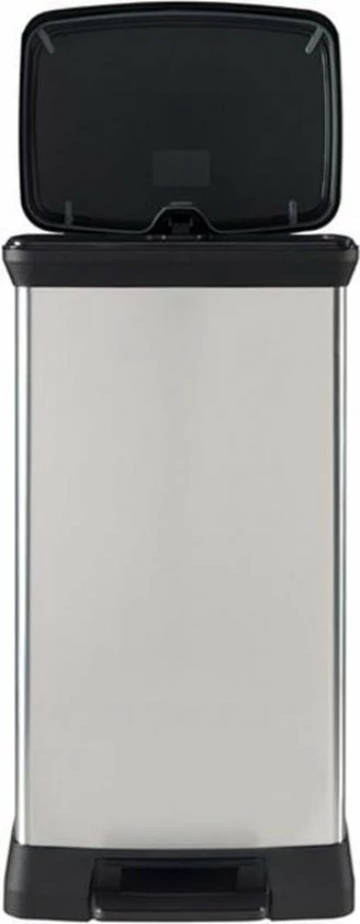 Goedkoop β€οΈ Curver Vuilnisbak Met Pedaal, Plastic, Inhoud: 50L- Zwart / Zilver π 6 Goedkoop β€οΈ Curver Vuilnisbak Met Pedaal, Plastic, Inhoud: 50L- Zwart / Zilver π - Afbeelding 6