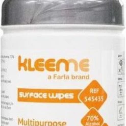 Goedkoop 👍 Schoonmaakdoekjes - Ontsmettingsdoekjes - Desinfectiedoekjes - Desinfectie Doekjes - KleenMe - Alcohol Doekjes - Alcoholdoekjes - Allesreiniger Zachte Antibacteriële Alcohol Wipes- 100 Doekjes - Met Dispenser - 70% Alcohol - 185 X 110mm 🔥