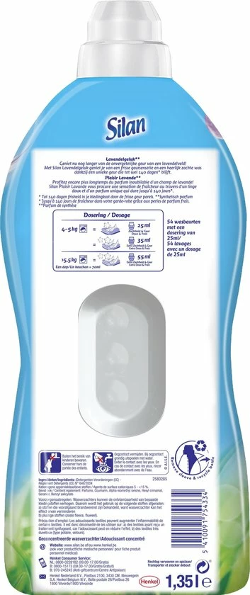 Begroting π₯° Silan Lavendelgeluk Wasverzachter - Grootverpakking - 54 Wasbeurten π 2 Begroting π₯° Silan Lavendelgeluk Wasverzachter - Grootverpakking - 54 Wasbeurten π - Afbeelding 2