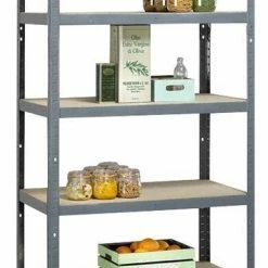 Flash-uitverkoop 🧨 Avasco Opbergrek L Strong - 222cm Hoog - 1400 Kg Draagkracht - 200 Kg Draagkracht Per Plank - Monteren Zonder Schroeven ❤️ -Bosch verkoop 354x840 1