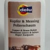 Goedkoop 👍 Delu - Koper En Messing - Snelpoets - Lange Glansbescherming - 150 Ml - Ruikt Fris - Een Aanrader !! 🎁