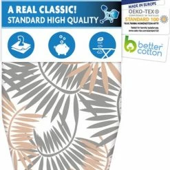 Coupon 🛒 STRIJKPLANKHOES Classic – 130x45 CM – Beschikbaar In Twee Maten - Gemaakt Van 100% Katoen En Uitgerust Met 3MM Schuim – Extra Dampdoorlatend - LaundrySpecialist 😉