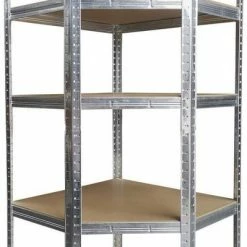 Goedkoopste 🎁 Werkzeug Stellingkast Voor De Hoek- Hoekkast - 5 Planken- 875 Kg Draagkracht - 🛒