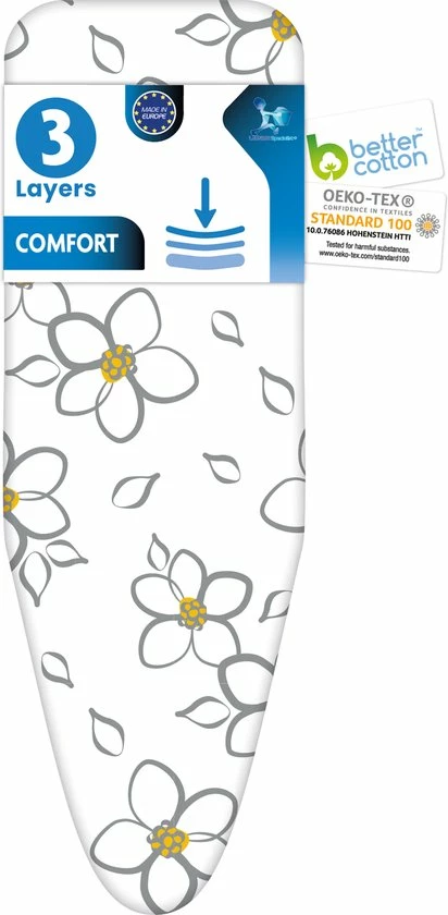 Kopen 🧨 LaundrySpecialist® Strijkplankovertrek COMFORT L/XL - 149x58cm - Multi ❤️ 1 Kopen 🧨 LaundrySpecialist® Strijkplankovertrek COMFORT L/XL - 149x58cm - Multi ❤️