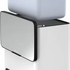 Korting 🛒 Stangvollby Vallvik Prullenbak – 4 Liter – Keukenrol Dispenser – Wit – RVS - Ophangbare Vuilbak - Afvalscheiding - Uitneembare Binnenemmer – Inbouw Vuilnisbak – Keuken Afvalemmer – Ruimtebesparend – Staand - Ophangen – Keukenrol Houder – GFT Bakje 😉 -Bosch verkoop 423x840 1