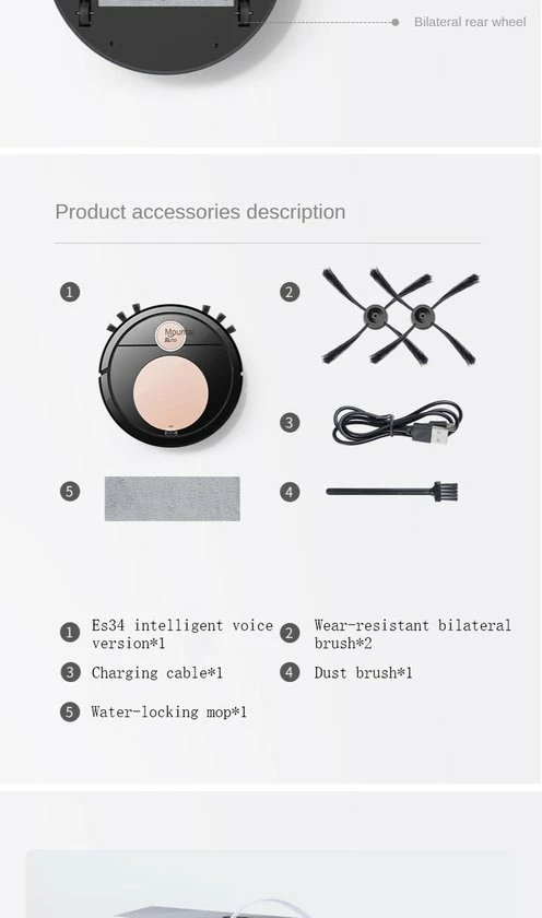 Beste recensies van ๐ THEROB - Smart Robot Stofzuiger Met App. (zwart/zilver) Van € 139,95 Nu TIJDELIJK Voor € 79,95 โญ 10 Beste recensies van ๐ THEROB - Smart Robot Stofzuiger Met App. (zwart/zilver) Van € 139,95 Nu TIJDELIJK Voor € 79,95 โญ - Afbeelding 10