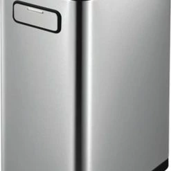 Groothandel 🔥 EKO Ecofly Step Bin Pedaalemmer - 45 L - Mat RVS 🎉