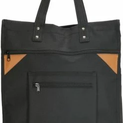 Groothandel 😍 Run Away Basics Boodschappentas - Zwart 🥰