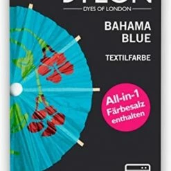 Beste deal ⌛ Dylon Textielverf 350g Turkoois Bahama Blue (all-in Met Zout) 🥰