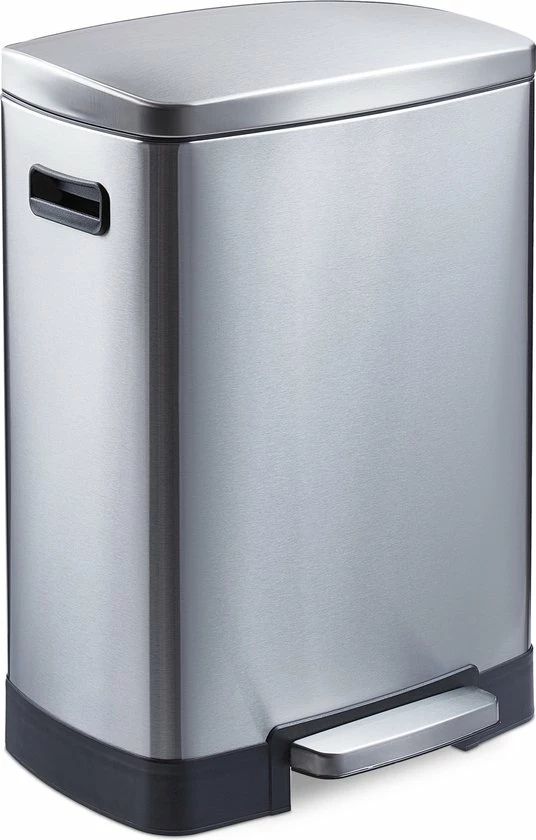 Begroting β¨ Relaxdays Pedaalemmer 50 Liter - Keuken Afvalbak - Prullenbak - Soft-close - Zwart/zilver π 1 Begroting β¨ Relaxdays Pedaalemmer 50 Liter - Keuken Afvalbak - Prullenbak - Soft-close - Zwart/zilver π