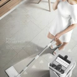 Goedkoopste 🌟 Borvat® | Auto Clean Mop | Dweil | 2 In 1 Dweilsysteem | Voor Alle Vloertypes | 360° Draaibare Kop | Wit | Inc 2 Microvezeldoeken 😀 -Bosch verkoop 546x840