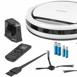 Promo 🧨 MEDION MD18500 - Robotstofzuiger - Tot 90 Min. Bedrijfstijd - Zelfstandig Opladen - Timer ⭐ -Bosch verkoop 550x247