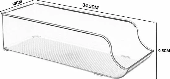 Nieuw β Merkloos Waal Blikjeshouder - Organizer - Blikhouder - Koelkast - Kast - Transparant - BPA Vrij π 4 Nieuw β Merkloos Waal Blikjeshouder - Organizer - Blikhouder - Koelkast - Kast - Transparant - BPA Vrij π - Afbeelding 4