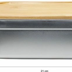 Uitgang 🎁 Krumble Broodtrommel - Lunchbox - Brooddoos - Broodtrommel Kinderen En Volwassenen - Lunchtrommel - Broodtrommels - Met Elastiek En Losse Deksel - Rechthoekig - RVS En Bamboe - Zilver En Bruin ⭐ -Bosch verkoop 550x291 2