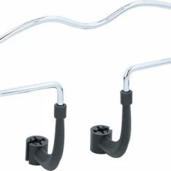 Nieuw 👍 Dunlop Autokledinghanger - Aan Hoofdsteun - Verchroomd Staal - 50 Cm 👍