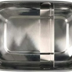 Goedkoopste 😉 Pandoo RVS Lunchbox - 800 Ml - Incl. Divider + Katoenen Tas 😀 -Bosch verkoop 550x316 1