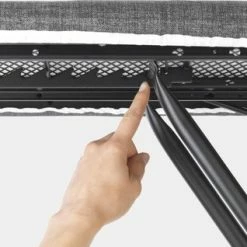 Uitgang 🌟 Brabantia Strijkplank A Met Strijkijzerhouder - 110 X 30 Cm - Denim Black 💯 -Bosch verkoop 550x318