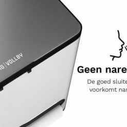 Korting 🛒 Stangvollby Vallvik Prullenbak – 4 Liter – Keukenrol Dispenser – Wit – RVS - Ophangbare Vuilbak - Afvalscheiding - Uitneembare Binnenemmer – Inbouw Vuilnisbak – Keuken Afvalemmer – Ruimtebesparend – Staand - Ophangen – Keukenrol Houder – GFT Bakje 😉 -Bosch verkoop 550x329 6