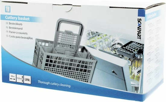 Goedkoop ⌛ Scanpart Bestekmand Voor Vaatwasser - Vaatwasmachine - Afwasmachine - Geschikt Voor AEG Beko Bosch Bauknecht Constructa Electrolux Gaggenau Indesit Neff Siemens Whirlpool Zanussi - Bestekmandje - Bestekbak - Bestekhouder - Universeel ⌛ 6 Goedkoop ⌛ Scanpart Bestekmand Voor Vaatwasser - Vaatwasmachine - Afwasmachine - Geschikt Voor AEG Beko Bosch Bauknecht Constructa Electrolux Gaggenau Indesit Neff Siemens Whirlpool Zanussi - Bestekmandje - Bestekbak - Bestekhouder - Universeel ⌛ - Afbeelding 6