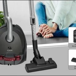 Promo 💯 Bomann BS 9019 CB - Cilinderstofzuiger - Droog - Grijs ✨ -Bosch verkoop 550x340 2