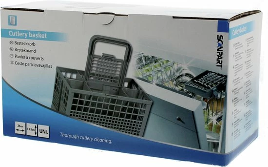 Goedkoop ⌛ Scanpart Bestekmand Voor Vaatwasser - Vaatwasmachine - Afwasmachine - Geschikt Voor AEG Beko Bosch Bauknecht Constructa Electrolux Gaggenau Indesit Neff Siemens Whirlpool Zanussi - Bestekmandje - Bestekbak - Bestekhouder - Universeel ⌛ 8 Goedkoop ⌛ Scanpart Bestekmand Voor Vaatwasser - Vaatwasmachine - Afwasmachine - Geschikt Voor AEG Beko Bosch Bauknecht Constructa Electrolux Gaggenau Indesit Neff Siemens Whirlpool Zanussi - Bestekmandje - Bestekbak - Bestekhouder - Universeel ⌛ - Afbeelding 8