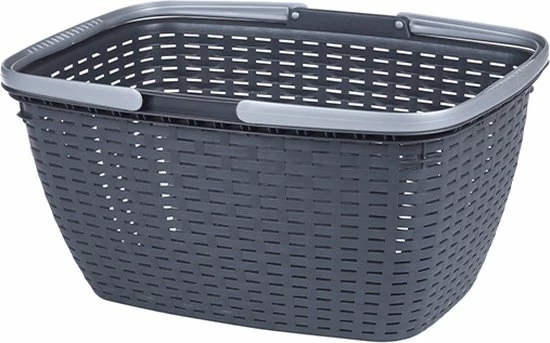 Coupon β Wooners Retro Boodschappenmand Met Handvaten - Antraciet π₯° 2 Coupon β Wooners Retro Boodschappenmand Met Handvaten - Antraciet π₯° - Afbeelding 2