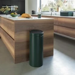 Coupon 🧨 Brabantia Touch Bin Prullenbak - 30 L - Pine Green 🥰 -Bosch verkoop 550x366 13