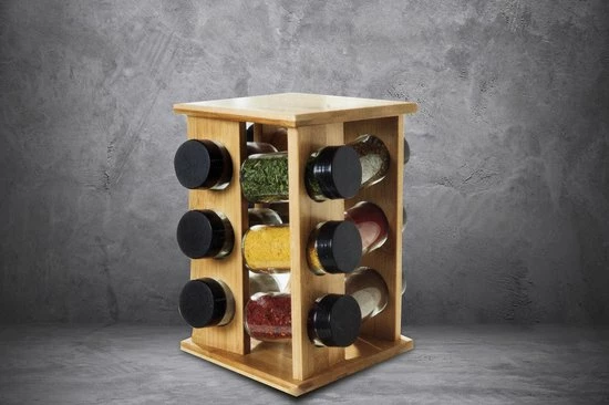 Beste recensies van ๐ WD Design Kruidenrek Staand 360Graden Draaibaar! - Inclusief 12 Glazen Potjes - Draaibaar Kruidenrek - Bamboe ๐ 3 Beste recensies van ๐ WD Design Kruidenrek Staand 360Graden Draaibaar! - Inclusief 12 Glazen Potjes - Draaibaar Kruidenrek - Bamboe ๐ - Afbeelding 3