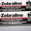 Uitgang 😉 Zebraline Kachelpoets - Kachelzwart - Black Polish - Zwart - 100ml - 2 Tubes 💯