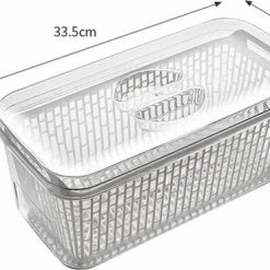 Aanbiedingen 🎉 Merkloos Koelkast Organiser - Opbergbox - Lade Organizer - Keuken Organizers - Koelkast Bakken - Transpirant 🧨 -Bosch verkoop 550x369 6