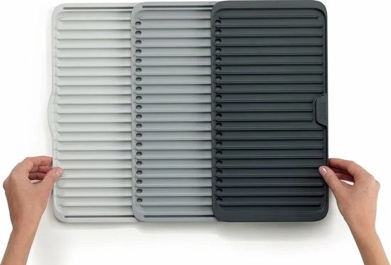 Promo ๐ Joseph Joseph - Tier - Afdruipmat - Uitschuifbaar - Grijs ๐ 3 Promo ๐ Joseph Joseph - Tier - Afdruipmat - Uitschuifbaar - Grijs ๐ - Afbeelding 3