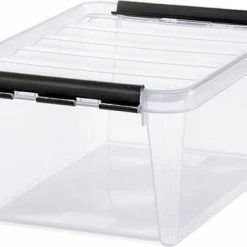 Kopen ⭐ Orthex Opbergboxen Met Deksel (14 Liter) 40 X 30 X 18 Cm - Transparant - Stapelbaar 🥰 -Bosch verkoop 550x376 2