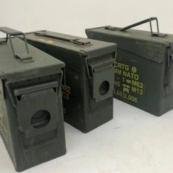 Nieuw 🌟 DecoLis.NL Munitiekist Metaal - Legerkist - Lengte 28 Cm Hoogte 18cm 🤩 -Bosch verkoop 550x389 2