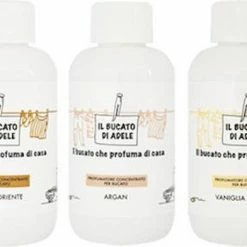 Flash-uitverkoop ❤️ Il Bucato Di Adele Wasparfum Set 3 Geuren 150ml Oosters Goud, Argan, Vanille & Mirre 🛒