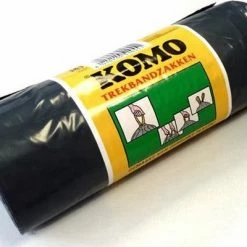 Hete verkoop 🔥 Recofix KOMO Afvalzakken Met Trekband 150 Stuks 60 X 80 Cm ❤️