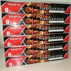 Gloednieuw 😀 Wrapo Aluminium Folie 8M X 30 CM PER 6 STUKS 🧨