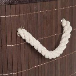 Begroting 🥰 Prohobtools Bamboe Wasmand - Met Extra Waszak Met 2 Vakken - Bruin 😍 -Bosch verkoop 550x412 42