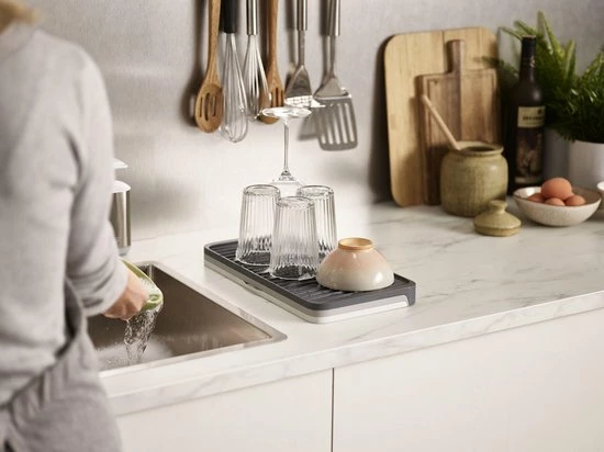 Promo ๐ Joseph Joseph - Tier - Afdruipmat - Uitschuifbaar - Grijs ๐ 9 Promo ๐ Joseph Joseph - Tier - Afdruipmat - Uitschuifbaar - Grijs ๐ - Afbeelding 9