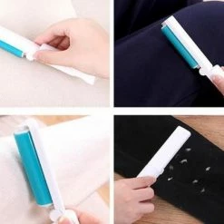 Uitgang 👏 Merkloos Wasbare Reis Kleding Roller - Kleefroller - Haarroller - Stofroller - Pluizenroller Voor Kleren - Portable ❤️ -Bosch verkoop 550x417 2