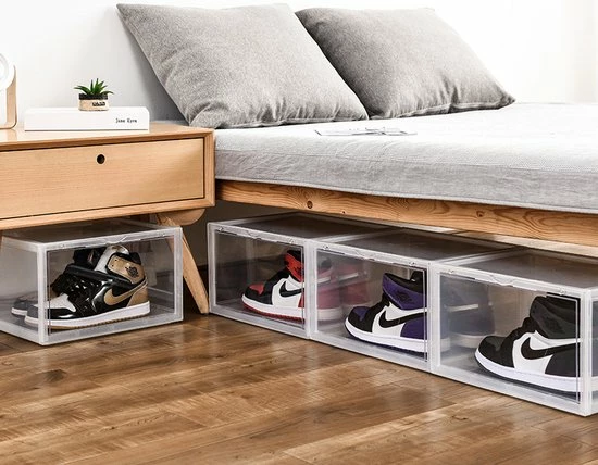 Gloednieuw π Merkloos 2-PACK π Sneakerboxen – Zijwaarts - 36 X 22 X 27,5 CM – Magnetische Klep – Transparant – 2 Stuks π₯ 2 Gloednieuw π Merkloos 2-PACK π Sneakerboxen – Zijwaarts - 36 X 22 X 27,5 CM – Magnetische Klep – Transparant – 2 Stuks π₯ - Afbeelding 2