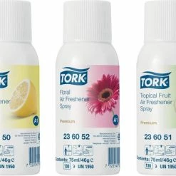 Goedkoopste 🤩 Tork Luchtverfrisser Spray 12 Stuks - 3 Geuren 🔥