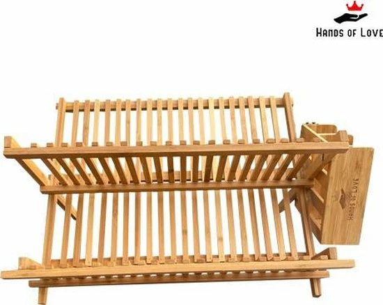 Beste Pirce π Hands Of Love Afdruiprek Met Bestekbakje Met 2 Microvezeldoekjes - Druiprek - Opvouwbaar Afwasrek - Bamboe Hout β€οΈ 1 Beste Pirce π Hands Of Love Afdruiprek Met Bestekbakje Met 2 Microvezeldoekjes - Druiprek - Opvouwbaar Afwasrek - Bamboe Hout β€οΈ