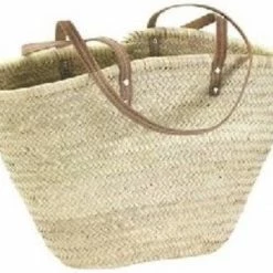 Aanbiedingen 👏 Castillo Rieten Strandtas/boodschappentas 👏