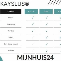 Nieuw ⭐ Kast Organizer - Lade Verdeler - 2 STUKS - LARGE - Opbergbox - Opbergmand - Organizer Kleding - Kayslus 😉 -Bosch verkoop 550x440 5