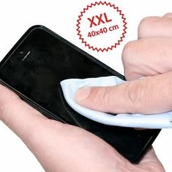 Nieuw 😀 Optik- Deluxe- XXL-Microvezeldoek – Brillenpoetsdoek – Microvezeldoek Voor Brillen En Telefoon – XXL Formaat – 40CM X 40 CM 👍 -Bosch verkoop 550x458 6