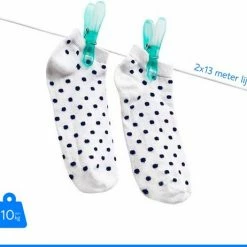 Top 10 🥰 Live Deals Sterke Waslijn Uittrekbaar 26 Meter | Waslijndraad | Roldrooglijn | Drooglijn Oprolbaar | Automatische Waslijn | Wasrek | Droogrek 💯 -Bosch verkoop 550x462 1