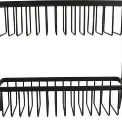 Gloednieuw 😀 Orange85 Keukenrek Staand - Aanrecht - Kruidenrek - 2 Lagen - Zwart ⌛ -Bosch verkoop 550x464 2