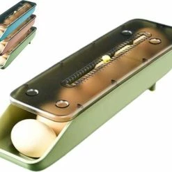 Kopen ⌛ Nizami Goods Nizami Eierdoos - Koelkast Organizer - Eierhouder - Datum Indicator - Stapelbaar - Groen 🔔