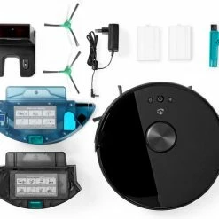 Korting 🛒 Nedis Robotstofzuiger Laser Navigatie | Wi-Fi | Capaciteit 0.6 L | Gebruiksduur: 120 Min | Android™/IOS 👍 -Bosch verkoop 550x469