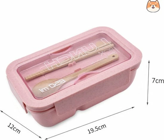 Hete verkoop ๐ BentoBros® Duurzame Bento Box - Broodtrommel - Lunchtrommel - Lunchbox - Lunchset Voor Kinderen - Brooddoos - Duurzaam Hout - Inclusief Bestek - Voor Volwassenen En Kinderen - 0,85 Liter - Geschikt Voor Magnetron, Vriezer En Vaatwasser - Roze ๐ 6 Hete verkoop ๐ BentoBros® Duurzame Bento Box - Broodtrommel - Lunchtrommel - Lunchbox - Lunchset Voor Kinderen - Brooddoos - Duurzaam Hout - Inclusief Bestek - Voor Volwassenen En Kinderen - 0,85 Liter - Geschikt Voor Magnetron, Vriezer En Vaatwasser - Roze ๐ - Afbeelding 6